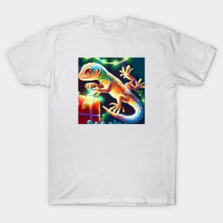 Cute Lizard Drawing T-Shirt